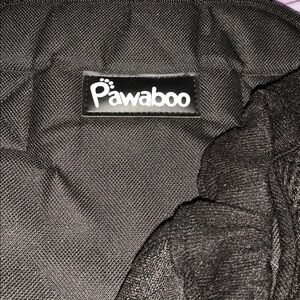 Pawaboo Black Dog Carrier Backpack
